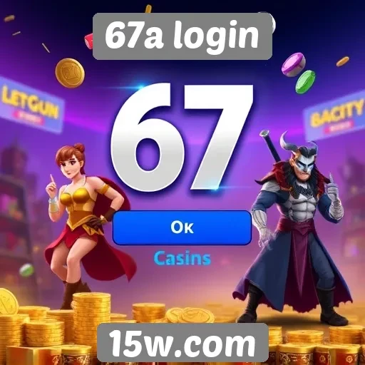 67a login amplia catálogo de jogos disponíveis