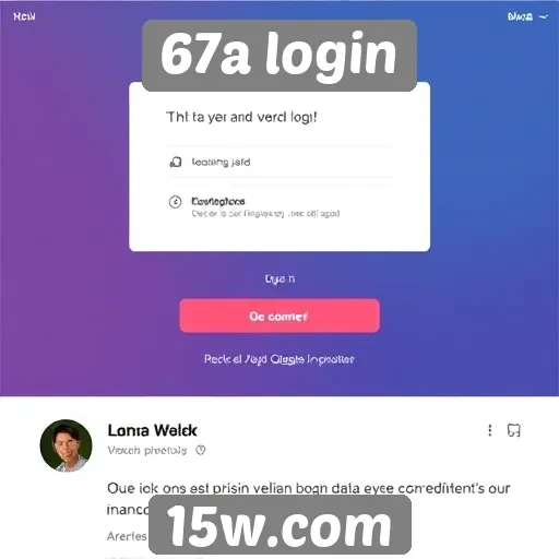 Feedback da comunidade sobre 67a login