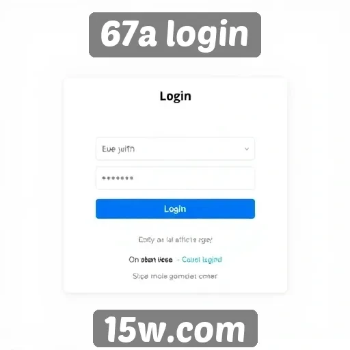 Funcionalidades principais do site 67a login
