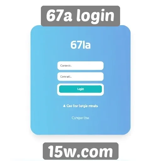 Mudanças na interface do usuário do 67a login
